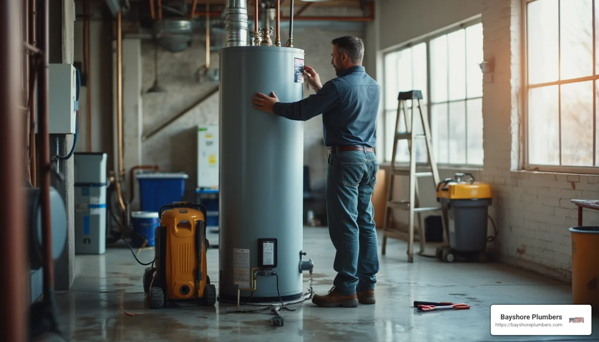 commercial water heater repair