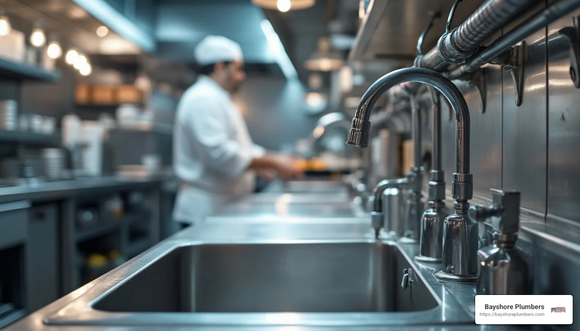 plumbing services for restaurants